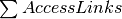 \sum{Access Links}