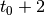 t_{0}+2